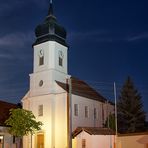 Die Dornburger Kirche...