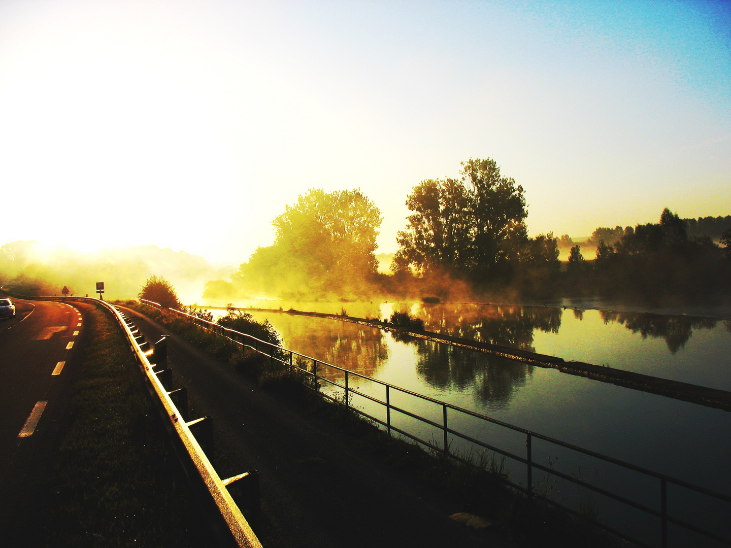 Die Doubs in Frankreich