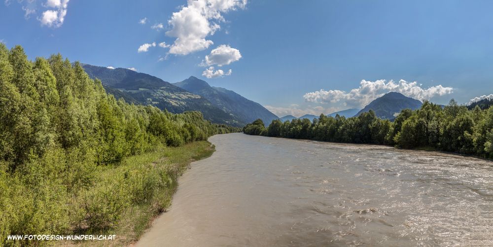 Die Drau bei Greifenburg