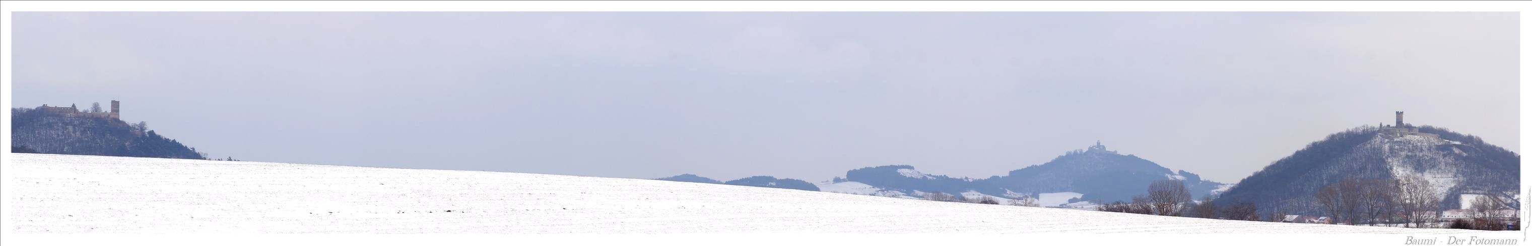 Die drei Gleichen im Winter !