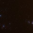 Die drei Gürtel Sterne des Orion's mit dem Schwertgehänge (M42 und Runing Man)