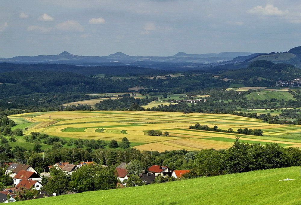 Die Drei Kaiserberge durchs Tele gesehen Foto & Bild deutschland