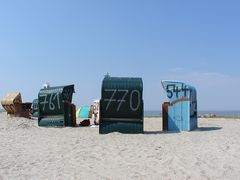 Die drei Körbe vom Strand