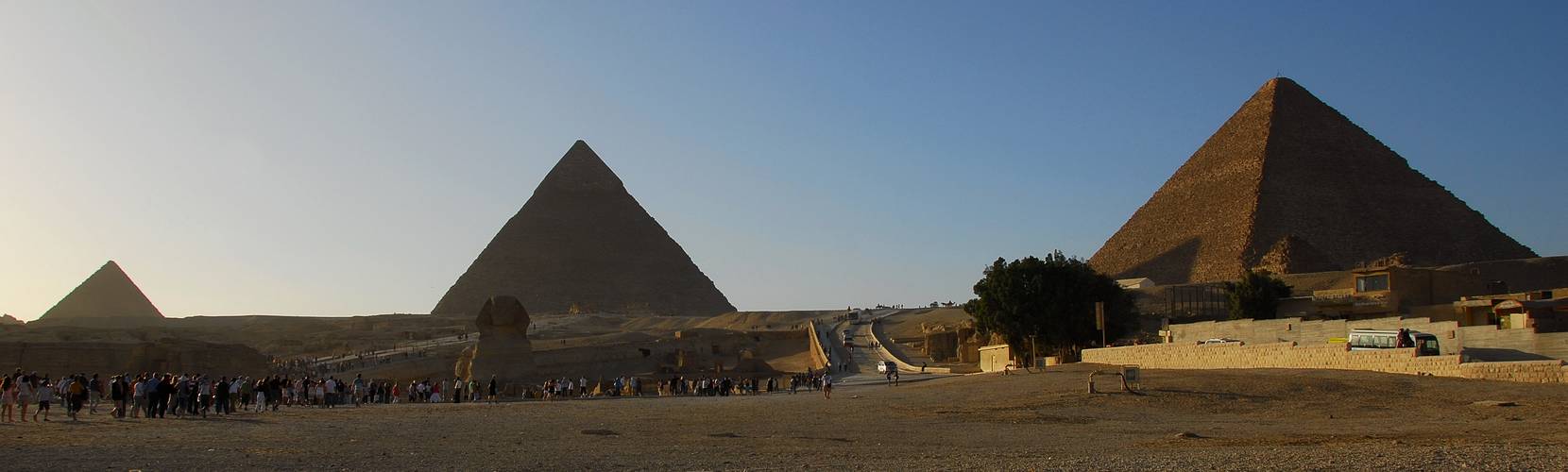 Die drei Pyramiden von Gizeh