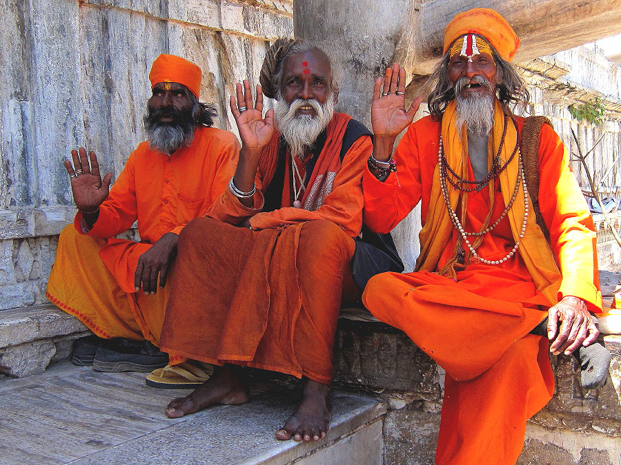 Die drei Sadhus......