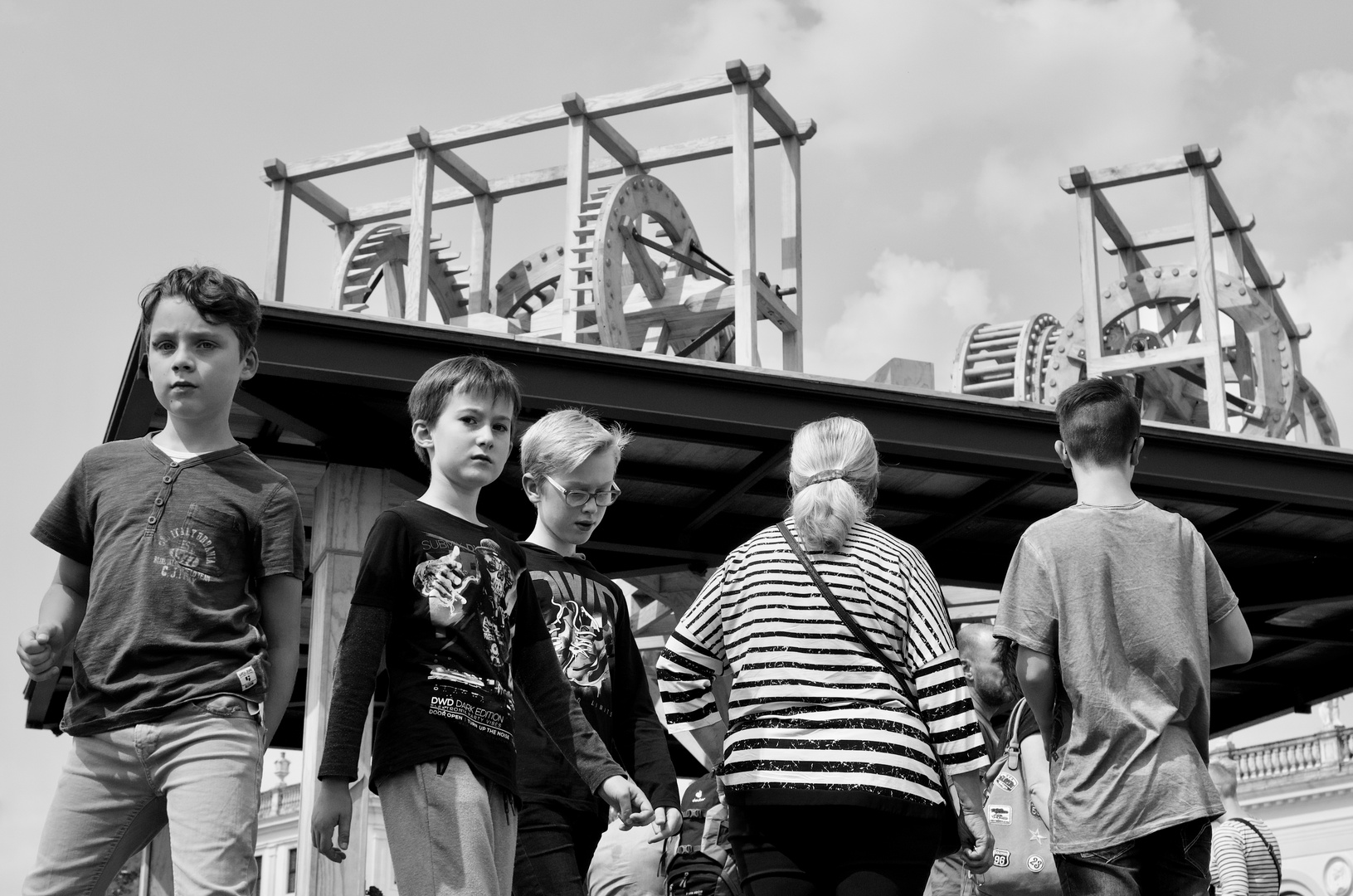 Die Drei von der Tankstelle Foto