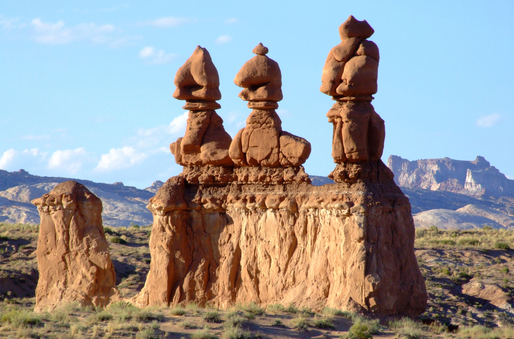 Die drei Wächter (Goblin Valley SP, Utah)