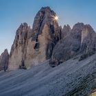 Die Drei Zinnen in den Dolomiten