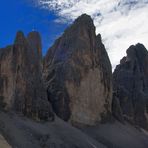 Die Drei Zinnen - in Südtirol in den Dolomiten