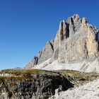 die Drei Zinnen von der italienischen Seite