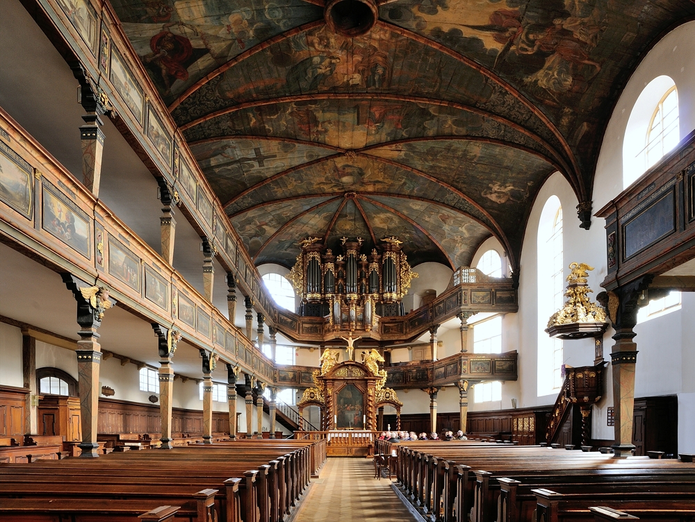 Die Dreifaltikeitskirche in Speyer gilt als Juwel des Barock von überregionaler...