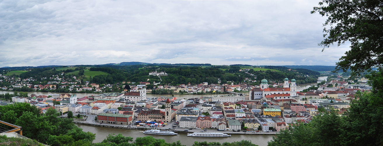 Die Dreiflüssestadt Passau