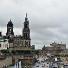 Die Dresdner Altstadt mit Residenzschloss und Semperoper