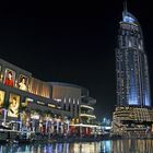 Die Dubai Mall am Abend