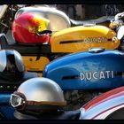 die Ducatis zu Besuch...