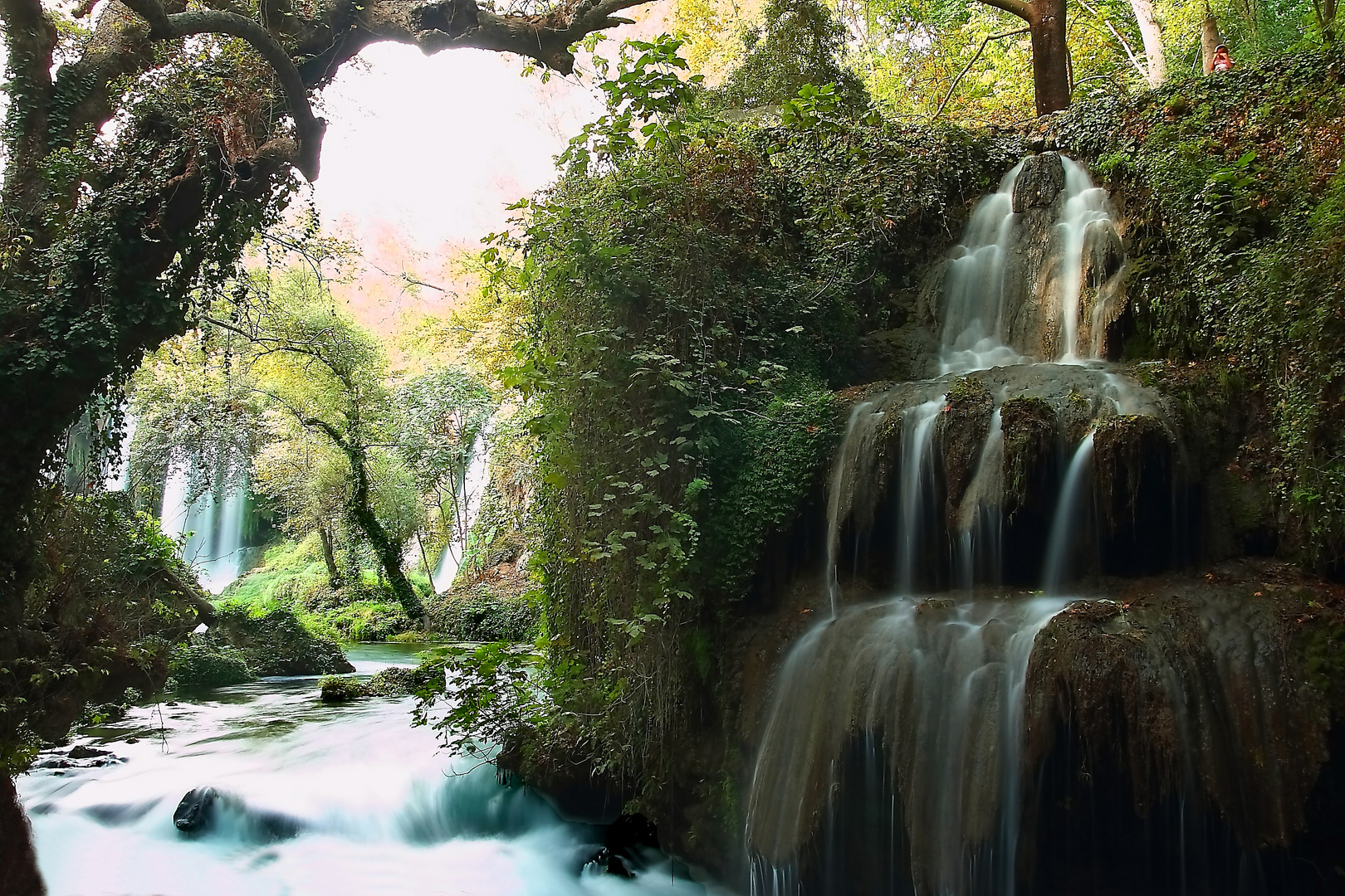 Die Düden-Wasserfälle bei Antalya