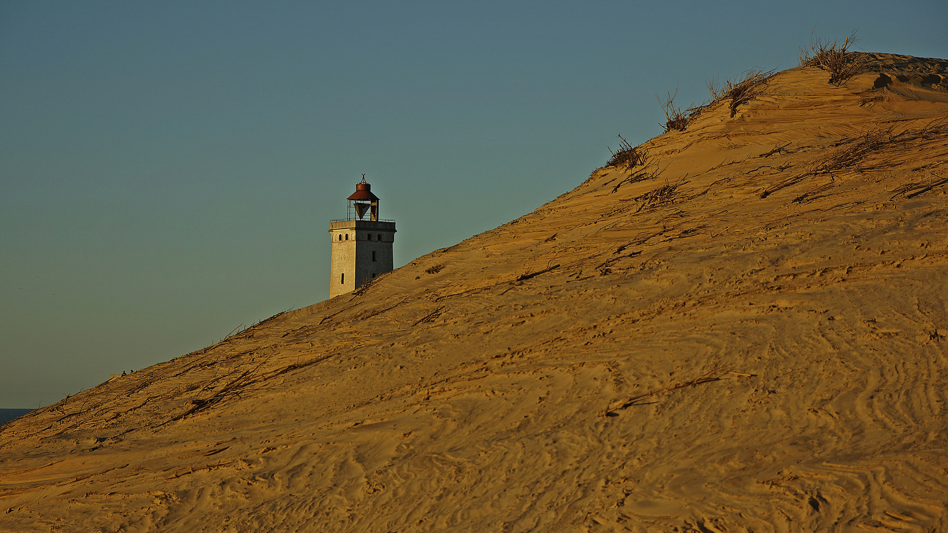 Die Düne ist schon dahinter