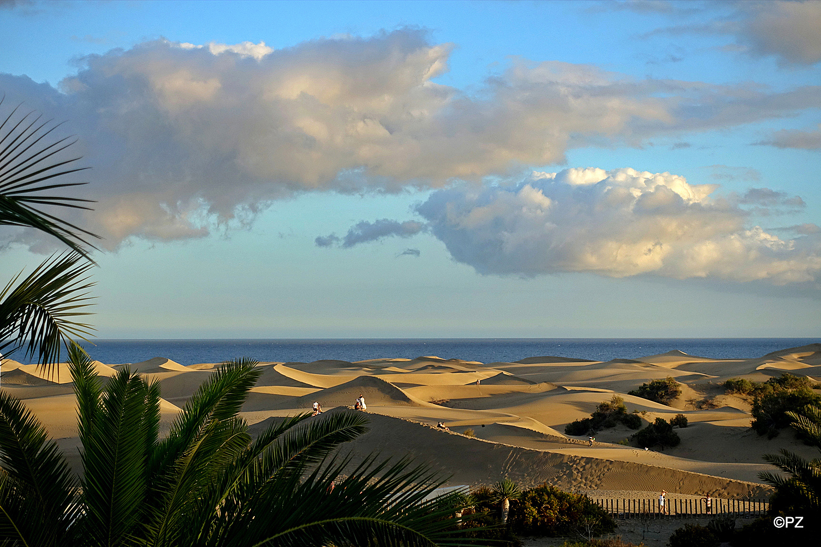 Die Dünen von Playa del Ingles ...