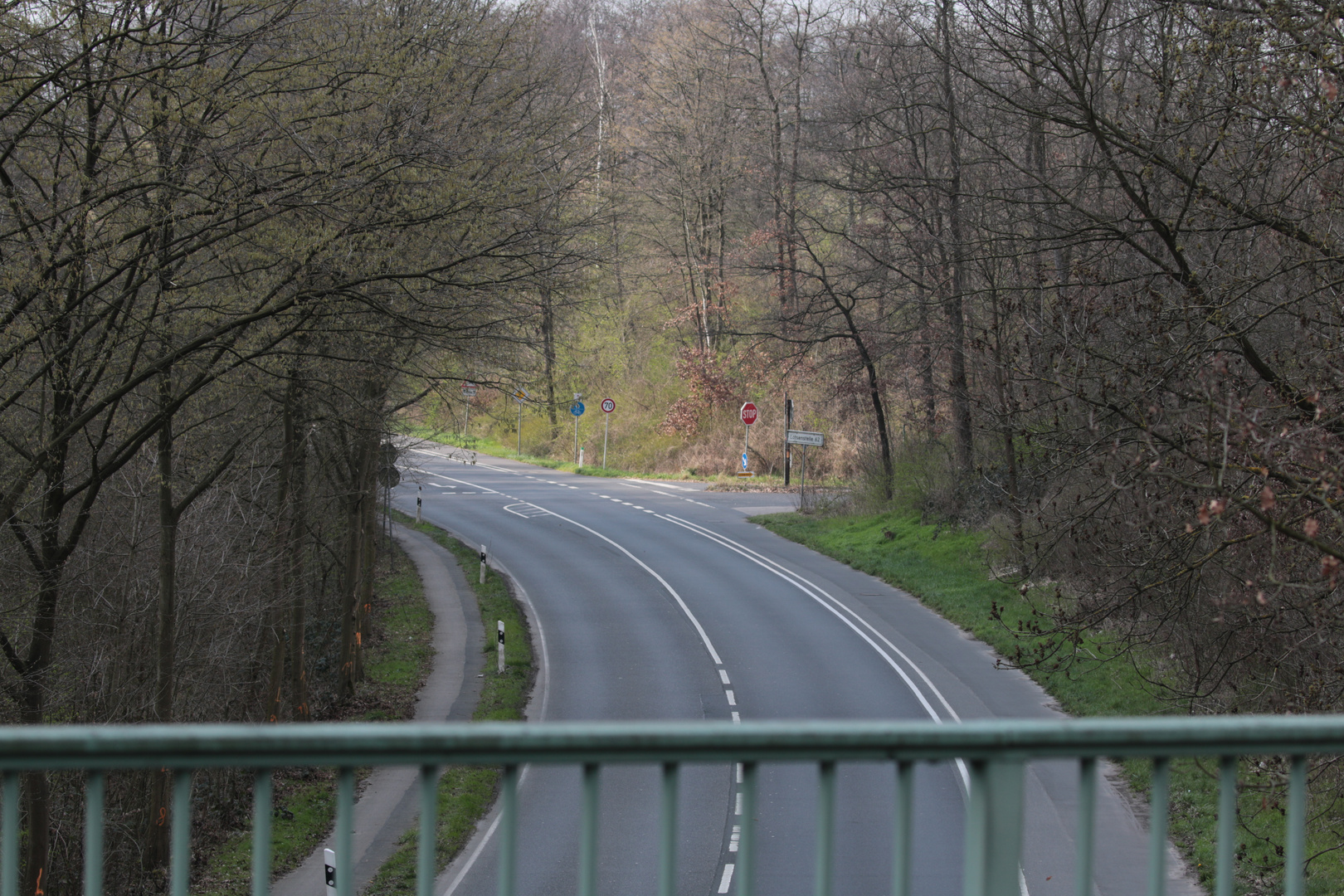 Die "Dürener Straße" in Frechen