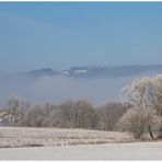 Die Duhne-Wassermühle im winterlichen Weserbergland... 