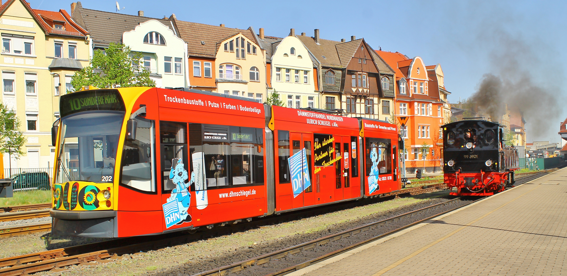 Die "DUO - Bahn" von Nordhausen...