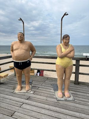 die Dusche nach dem Bad im Meer