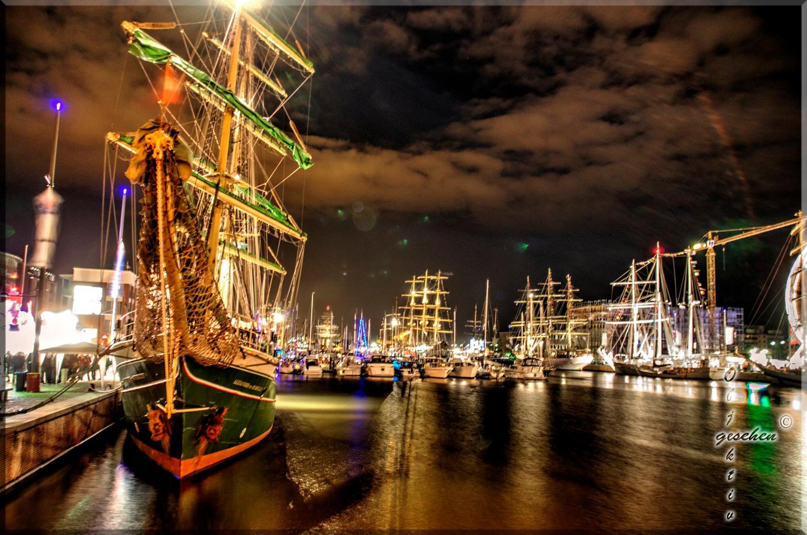 Die echte "Alexander von Humboldt" Sail 2010 Bremerhaven