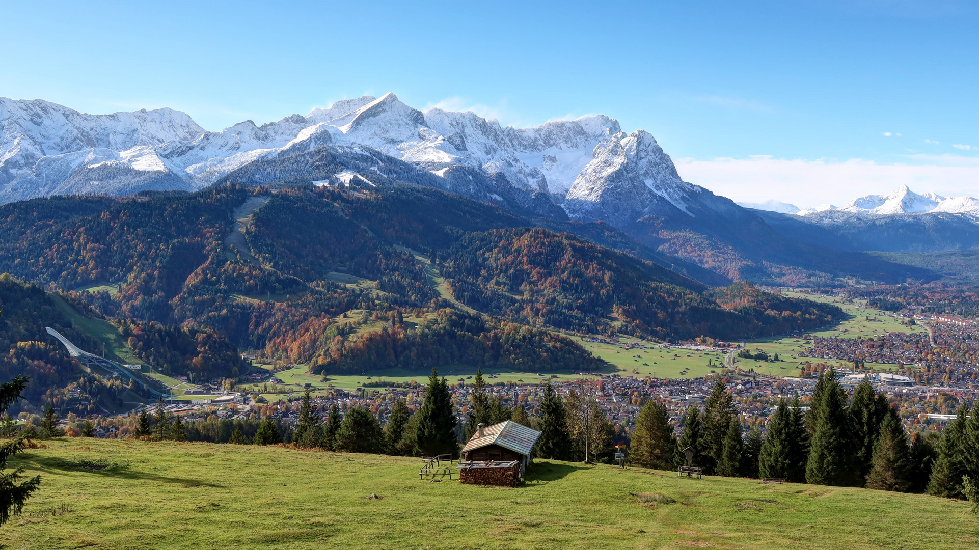 Die Eckenhütte im Herbst 2023