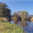 Die Eder bei Beddelhausen an einem schönen Herbstnachmittag