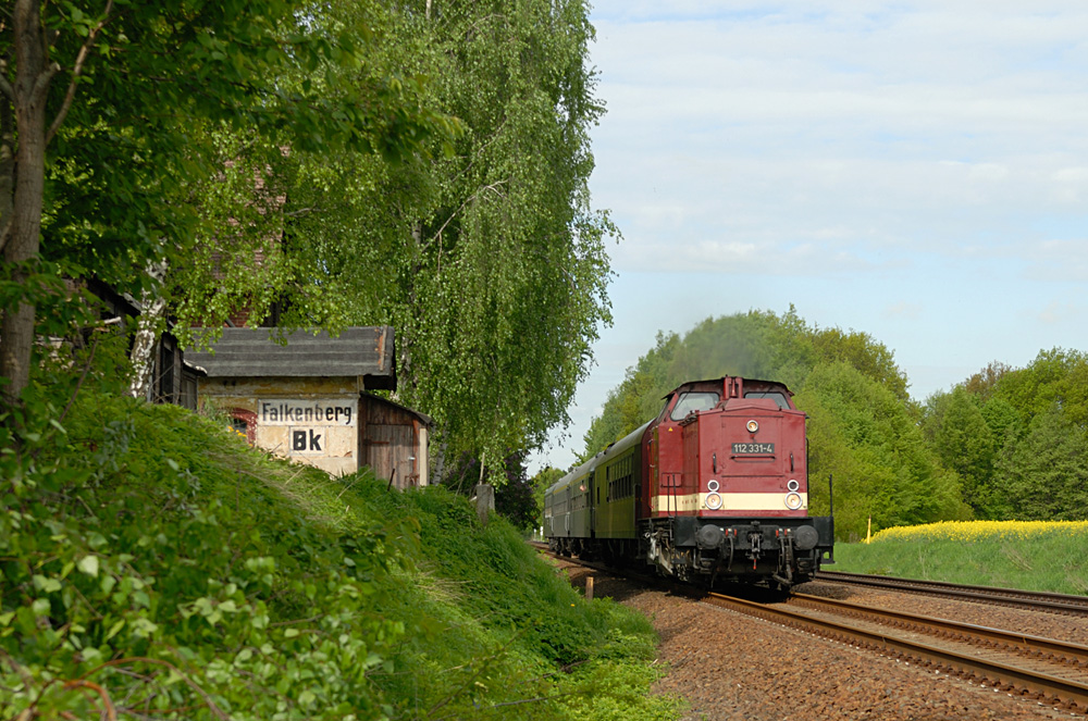 die ehemalige Blockstelle Falkenberg