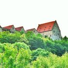 Die ehemalige Kaiserpfalz in Wimpfen thront...