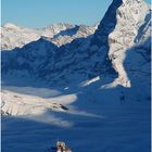 Die Eigernordwand im Schatten