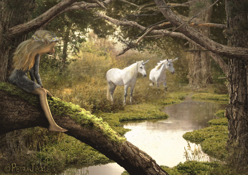 Die Einhörner Foto & Bild | fotomontage, fantasy mystery, digiart