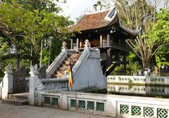 ...die Einsäulenpagode in Hanoi...