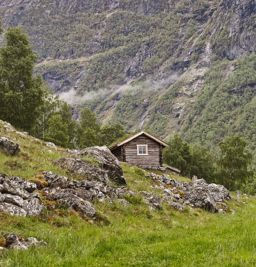 Die einsame Hütte