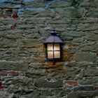 die einsame Lampe von Burg Stettenfels