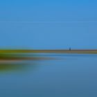 Die Einsamkeit am Strand