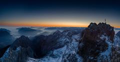 Die Einsamkeit des Bergsteigers....