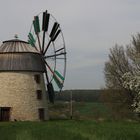 die einzige Radwindmühle