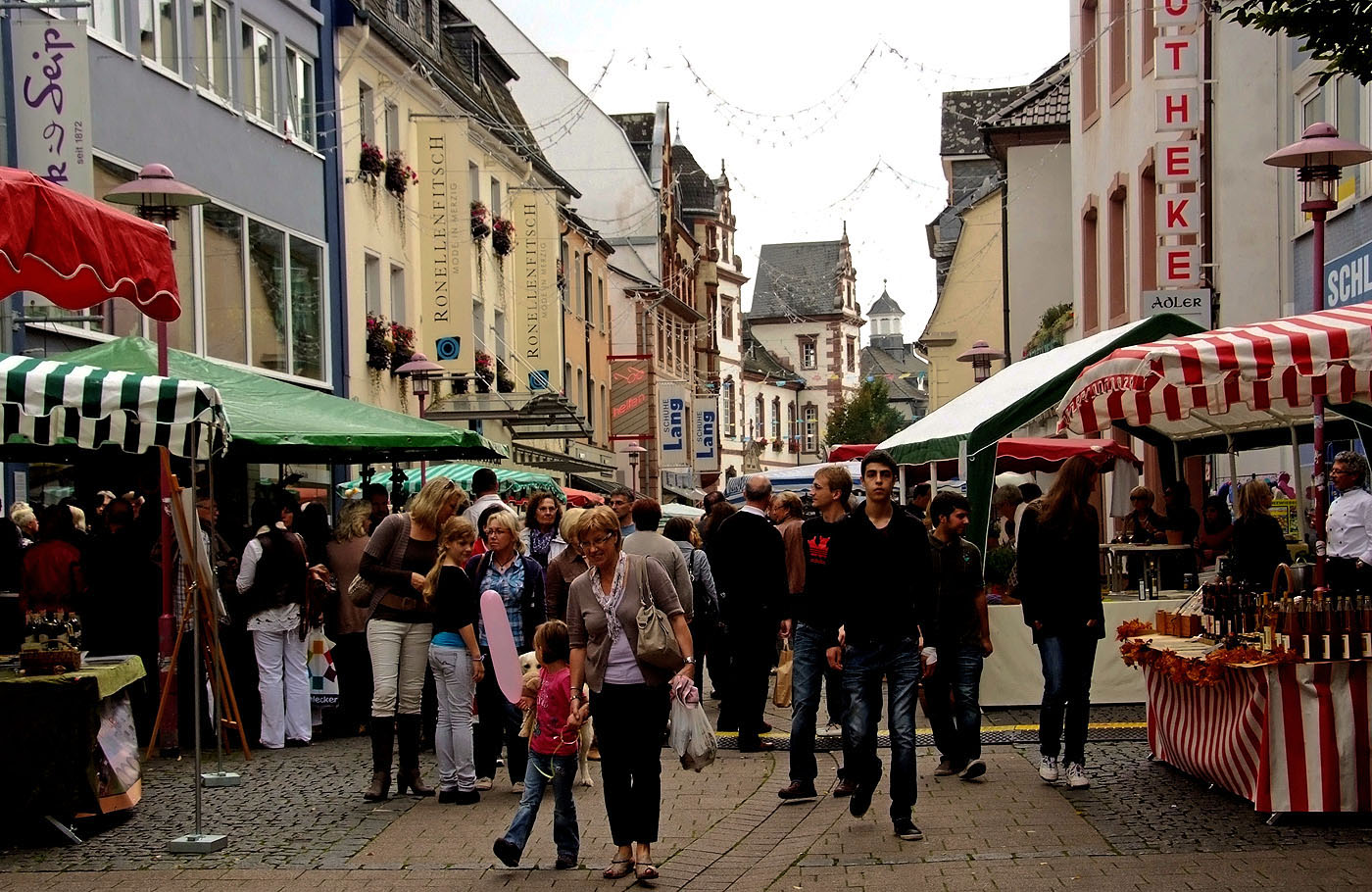 Die einzige Stadt mit wachsender Bevölkerungszahl ...