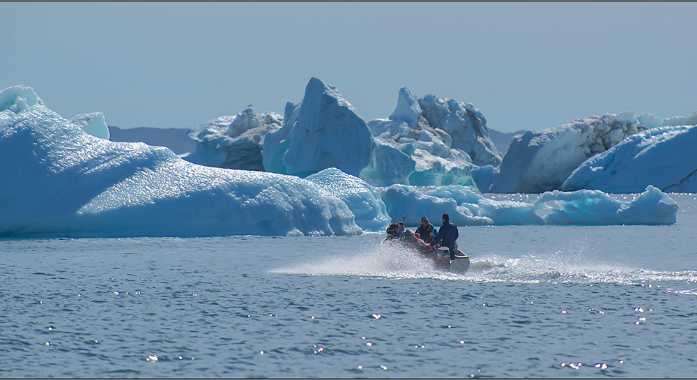 die eisbergdrift