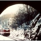 Die Eisenbahn im Winter mit ihren fotografischen Reizen