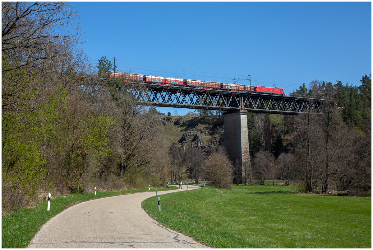 Die Eisenbahnbrücke Beratzhausen 