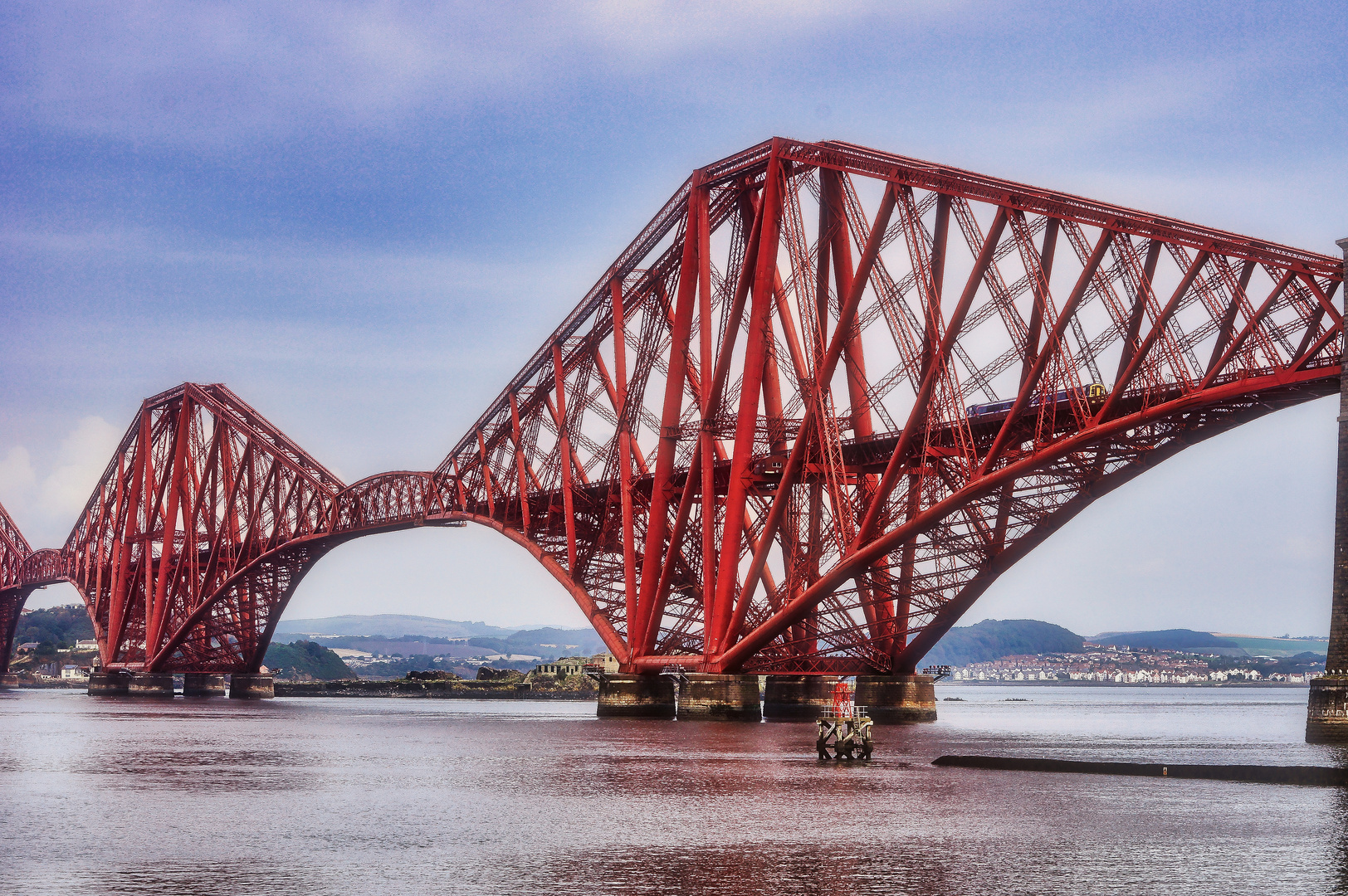 Die Eisenbahnbrücke über den Firth of Forth I