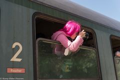 Die Eisenbahnfotografin