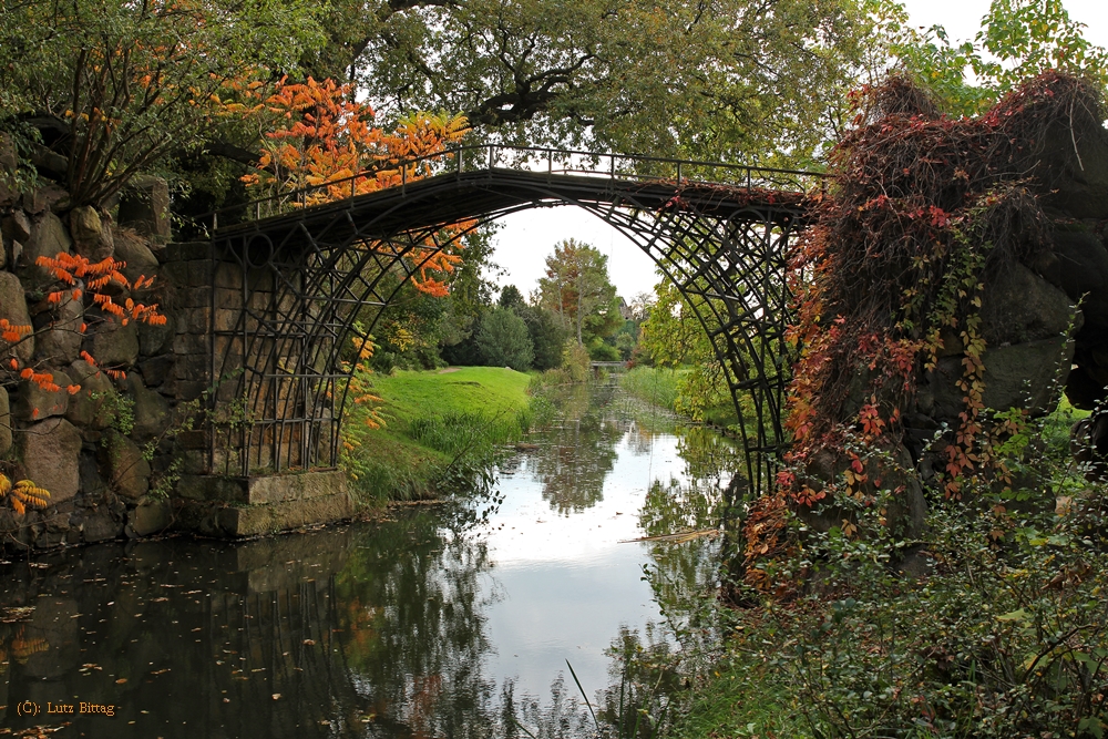 Die Eiserne Brücke von Wörlitz