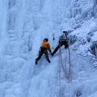 Die Eiskletterer im Weisstannental