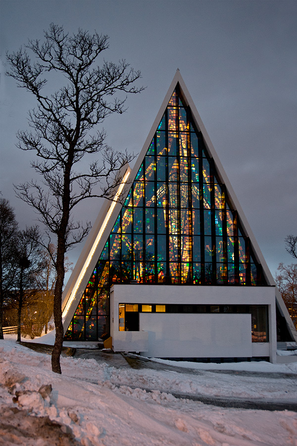 Die Eismeerkathedrale von Tromsø