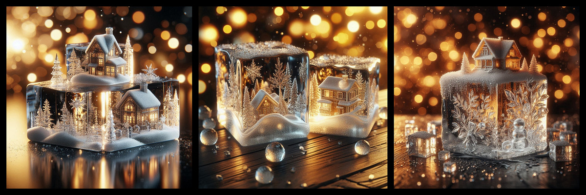 Die Eiswürfelschnitzerin