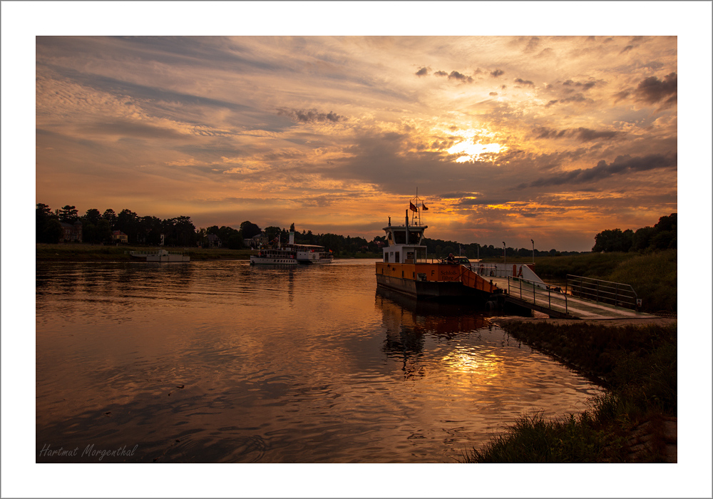 Die Elbe ...